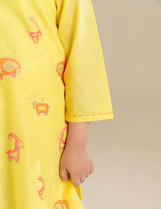 2 PIECE TILLA EMBROIDERED SUIT