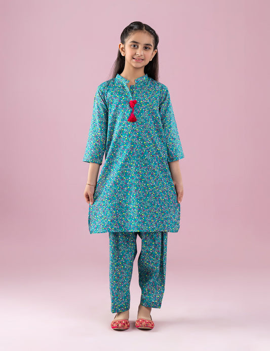 2 PIECE PRINTED SUIT