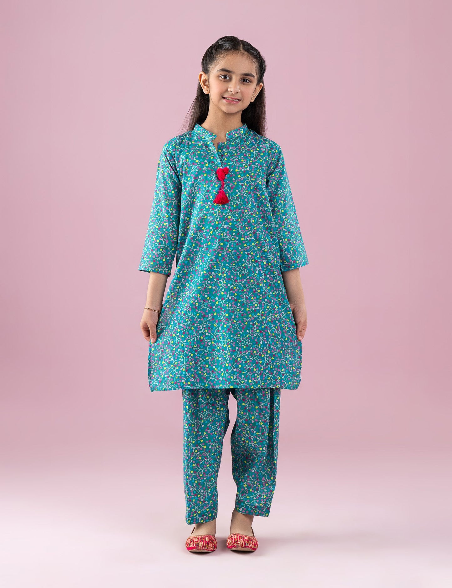 2 PIECE PRINTED SUIT