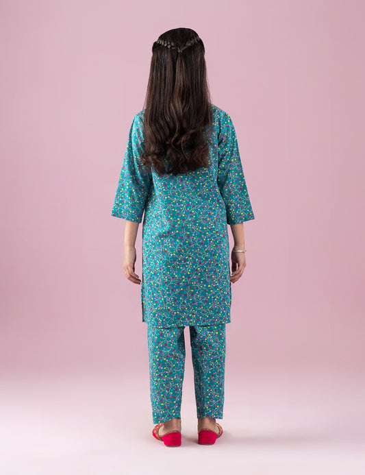 2 PIECE PRINTED SUIT