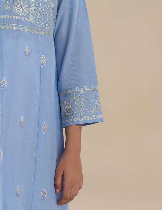 EMBROIDERED DRESS