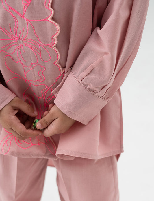 2 PIECE EMBROIDERED SUIT