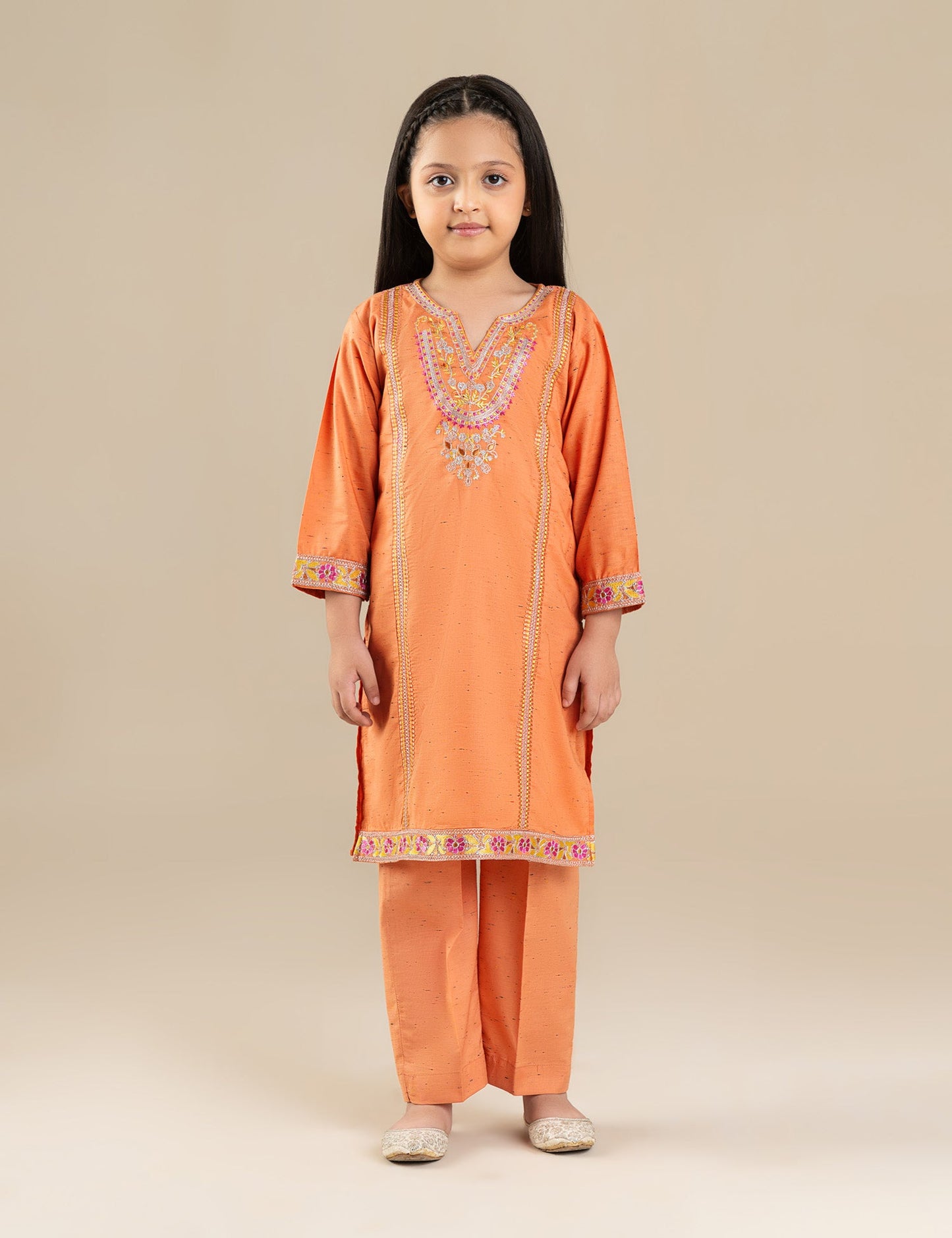 2 PIECE TILLA EMBROIDERED SUIT