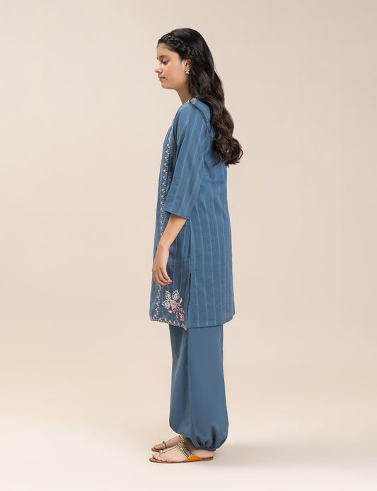 2 PIECE ETHNIC EMBROIDERED SUIT