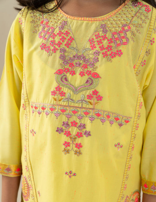 2 PIECE TILLA EMBROIDERED SUIT