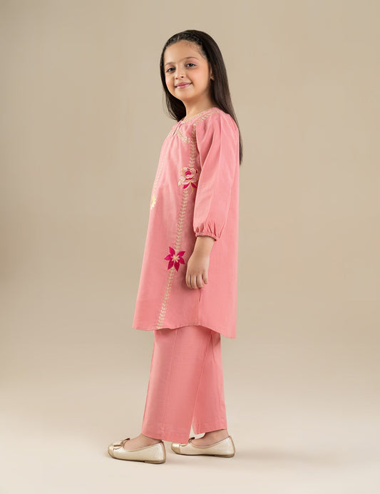 2 PIECE EMBROIDERED SUIT