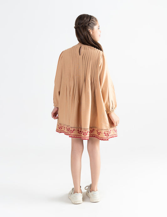 EMBROIDERED DRESS