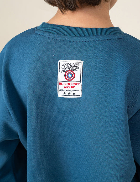 CAPTAIN SHEILD GRAPHIC SWEATSHIRT