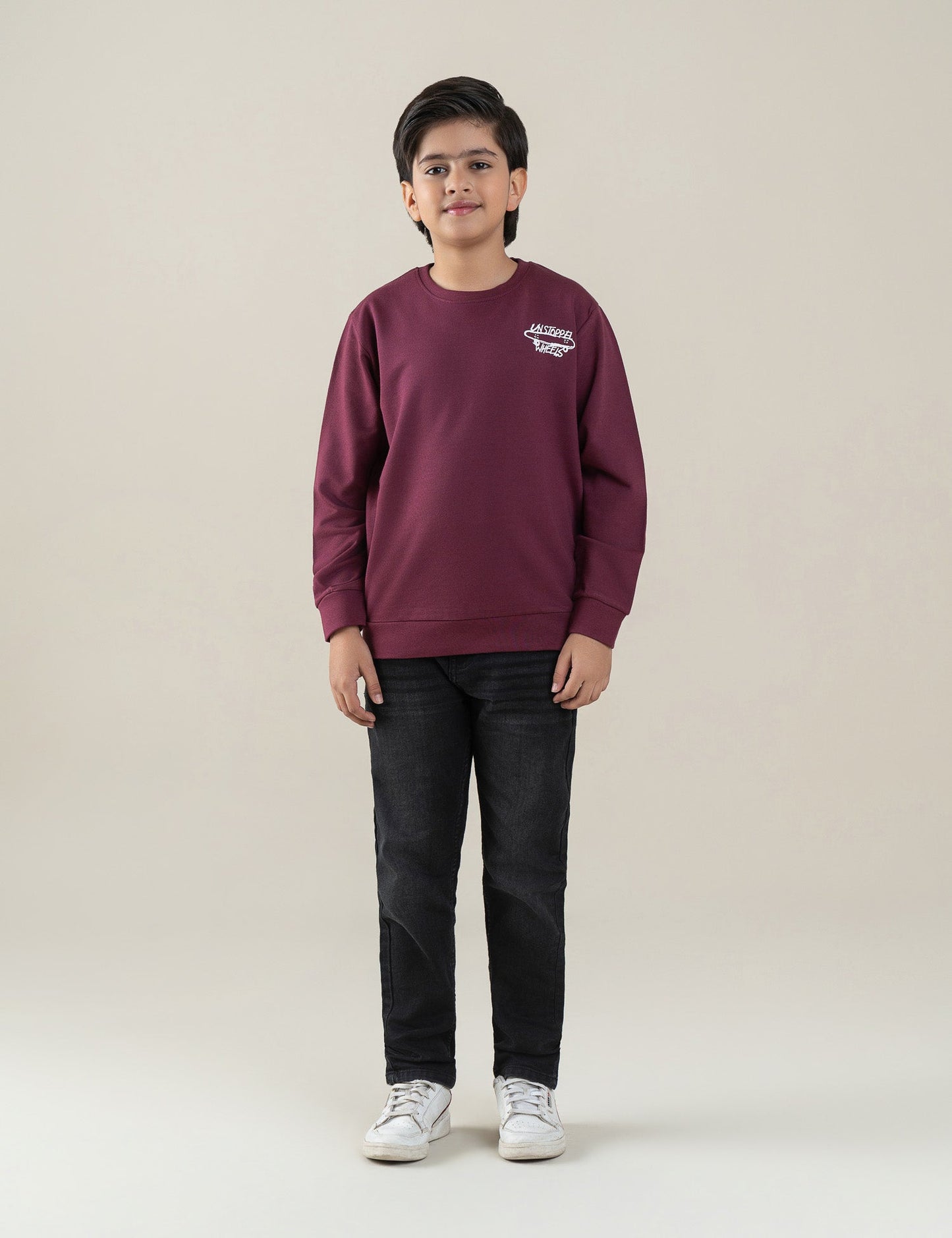 UNSTOPPABLE WHEELS GRAPHIC SWEATSHIRT