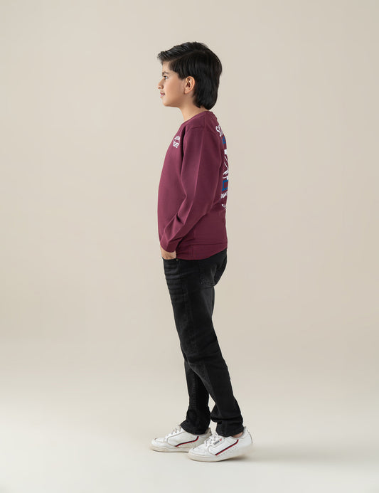 UNSTOPPABLE WHEELS GRAPHIC SWEATSHIRT