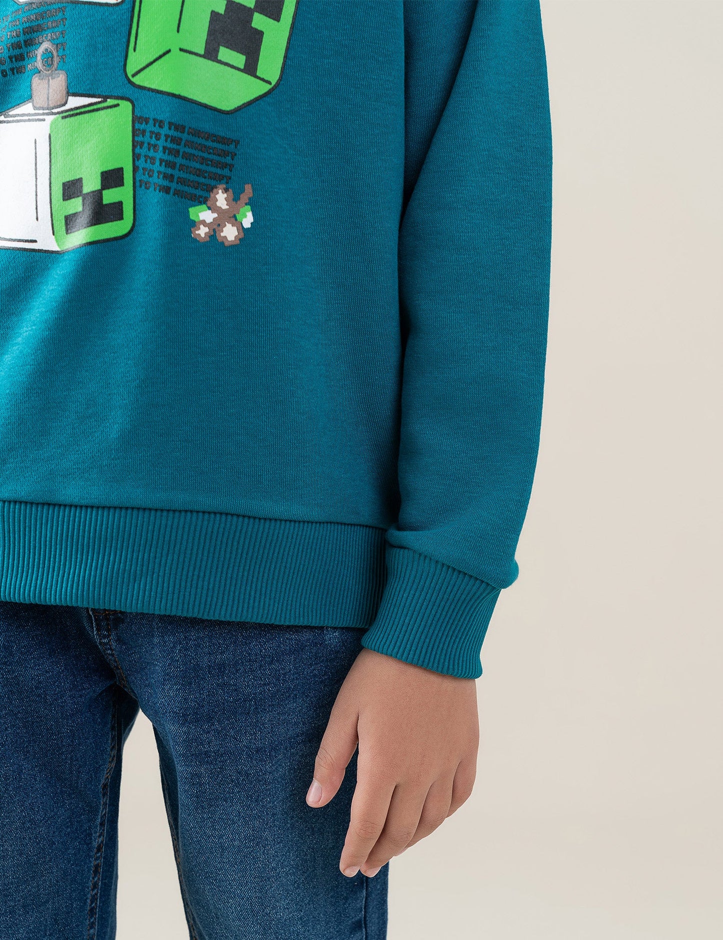 MINECRAFT GRAPHIC SWEATSHIRT