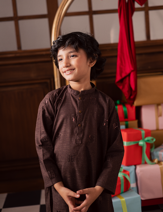 2 PIECE EMBROIDERED SUIT