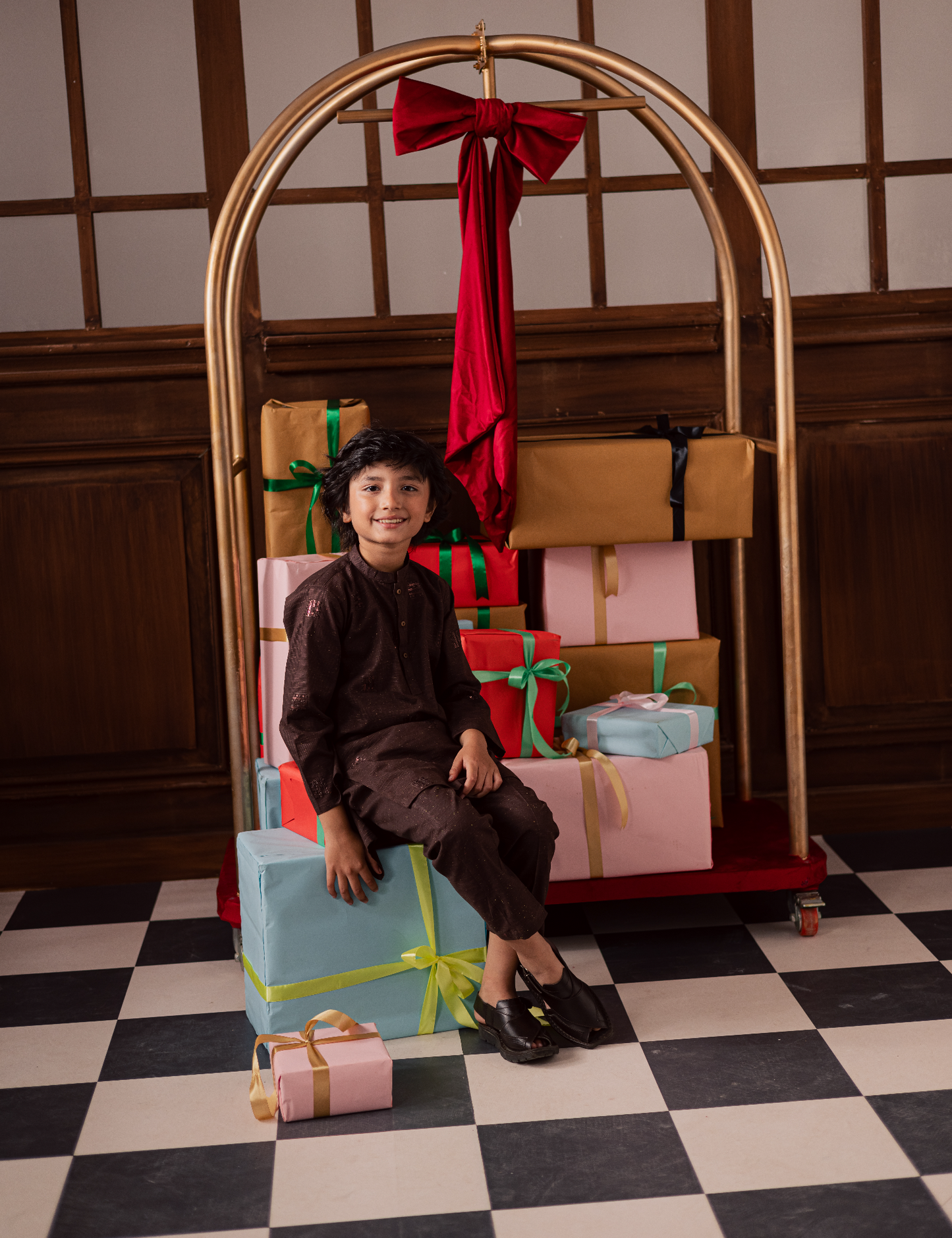 2 PIECE EMBROIDERED SUIT