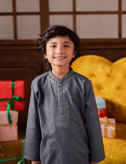 2 PIECE EMBROIDERED SUIT