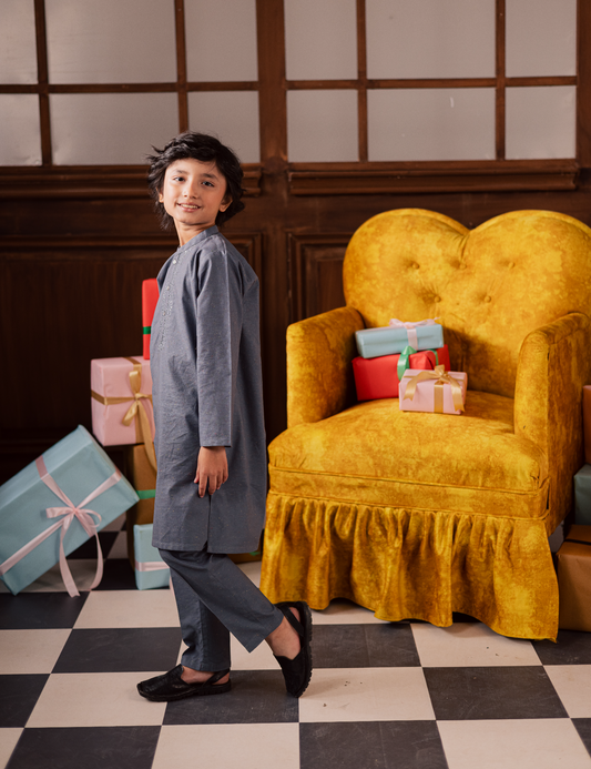 2 PIECE EMBROIDERED SUIT