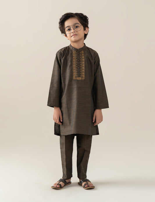 2 PIECE EMBROIDERED SUIT