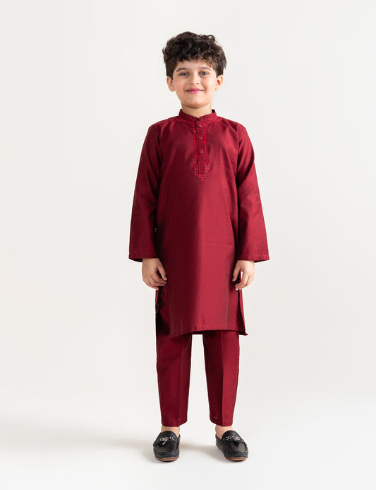 2 PIECE EMBROIDERED SUIT