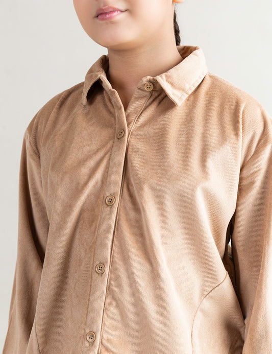 2 PIECE CAMEL CORDUROY SUIT