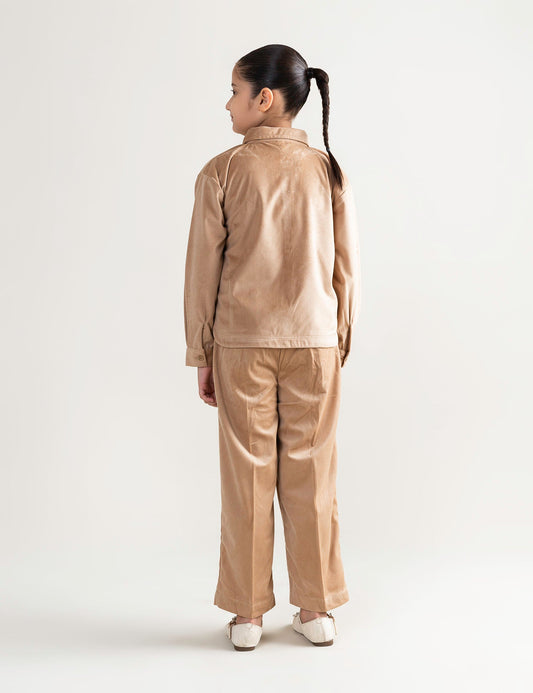 2 PIECE CAMEL CORDUROY SUIT