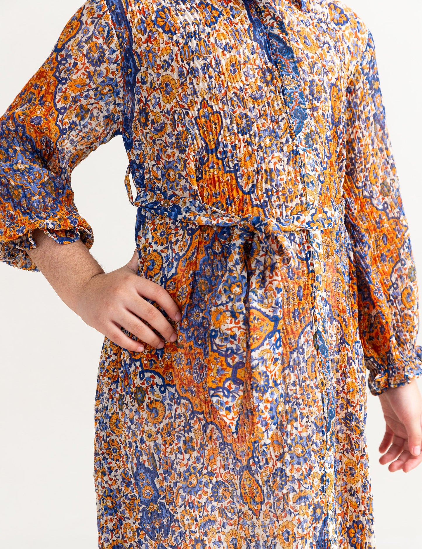 PRINTED LONG DRESS