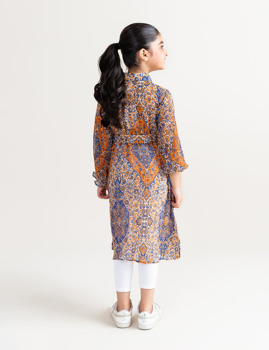 PRINTED LONG DRESS
