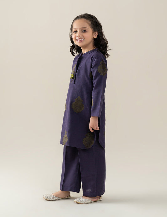 2 PIECE VIBRANT EMBROIDERED SUIT