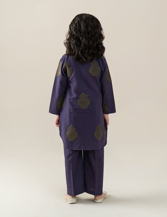 2 PIECE VIBRANT EMBROIDERED SUIT