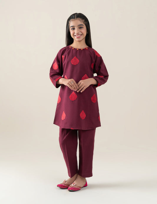 2 PIECE JACQUARD SUIT