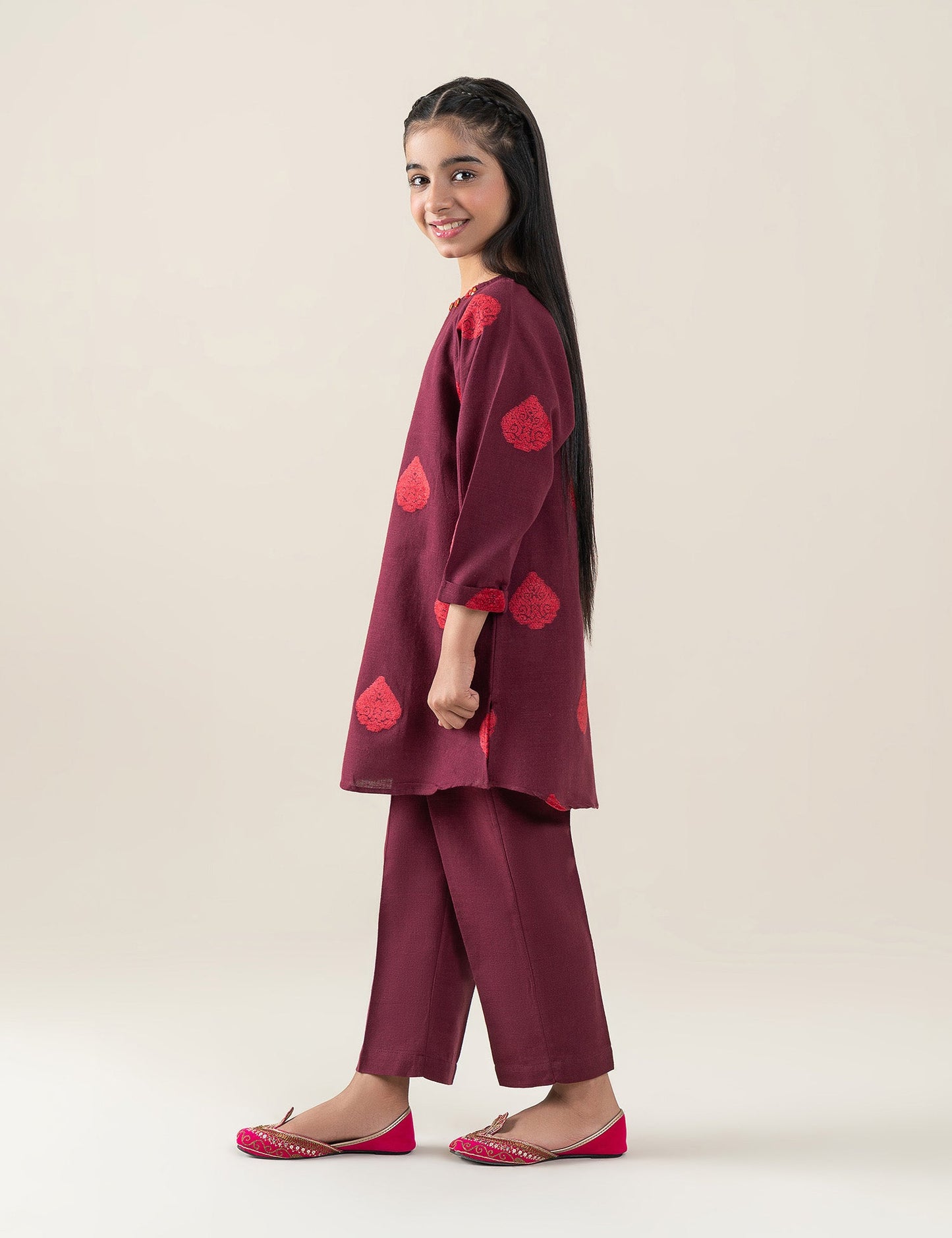 2 PIECE JACQUARD SUIT