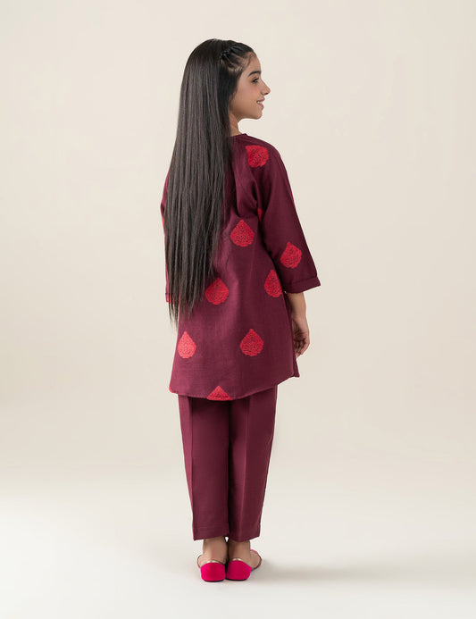 2 PIECE JACQUARD SUIT