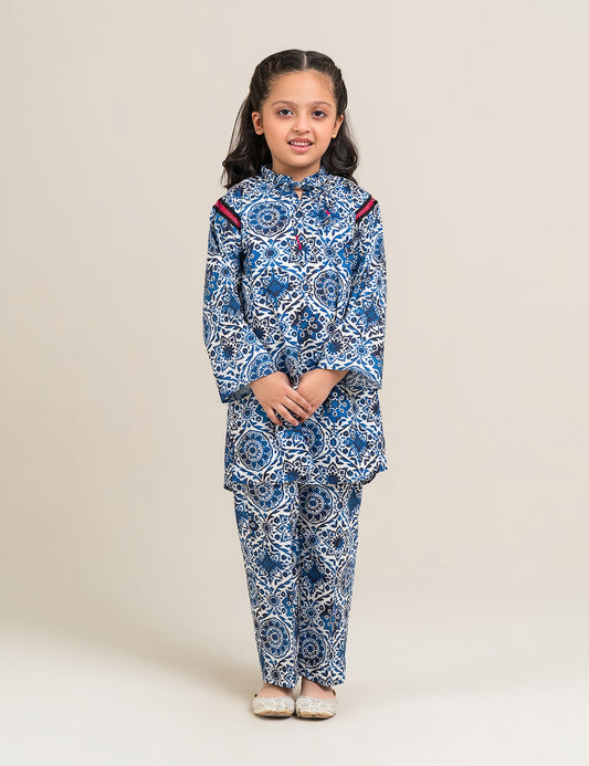 2 PIECE PRINTED SUIT