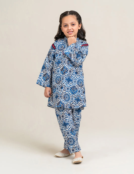 2 PIECE PRINTED SUIT