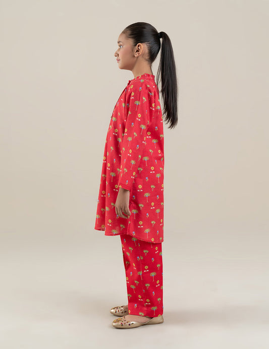 2 PIECE PRINTED SUIT