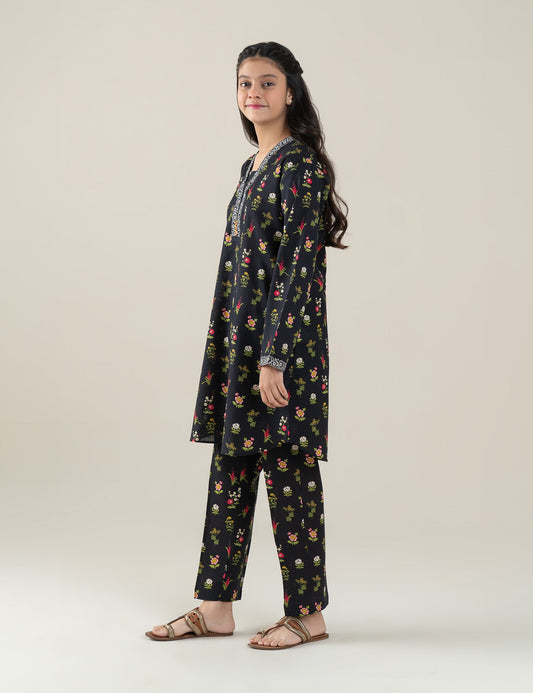 2 PIECE FLORAL PRINTED SUIT