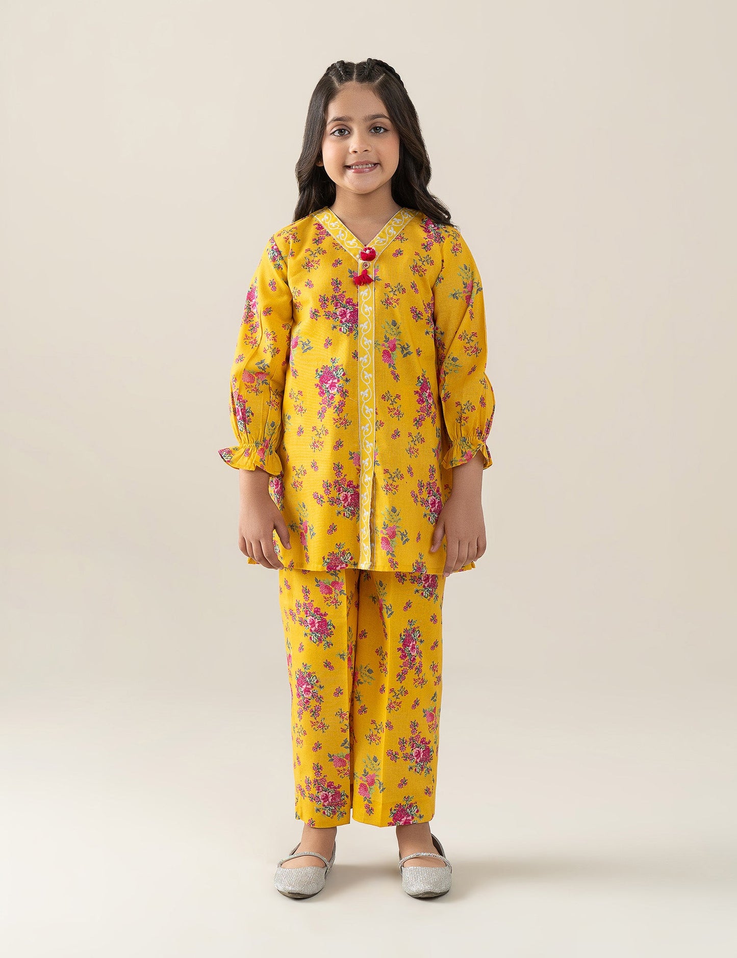 2 PIECE PRINTED SUIT