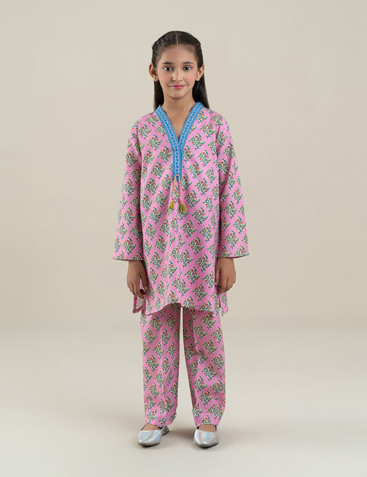 2 PIECE PRINTED SUIT