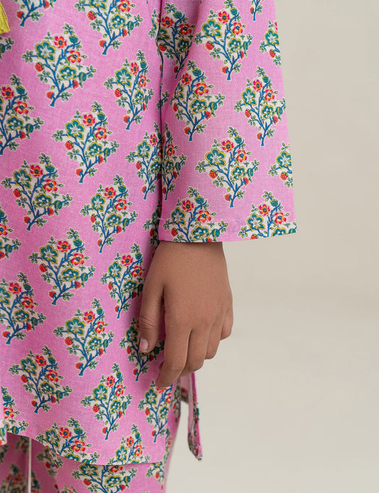 2 PIECE PRINTED SUIT