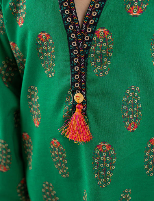 2 PIECE PRINTED SUIT