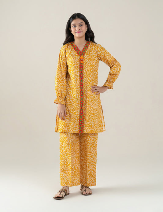 2 PIECE PRINTED SUIT