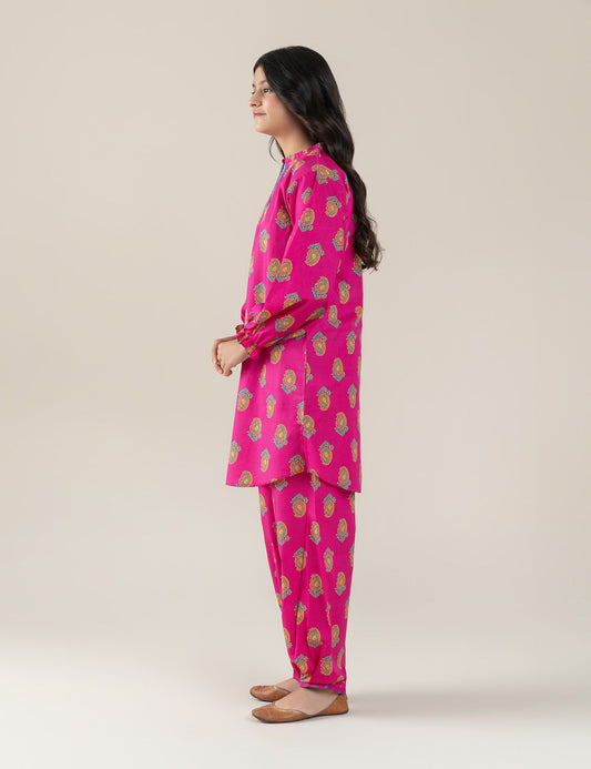 2 PIECE PRINTED SUIT