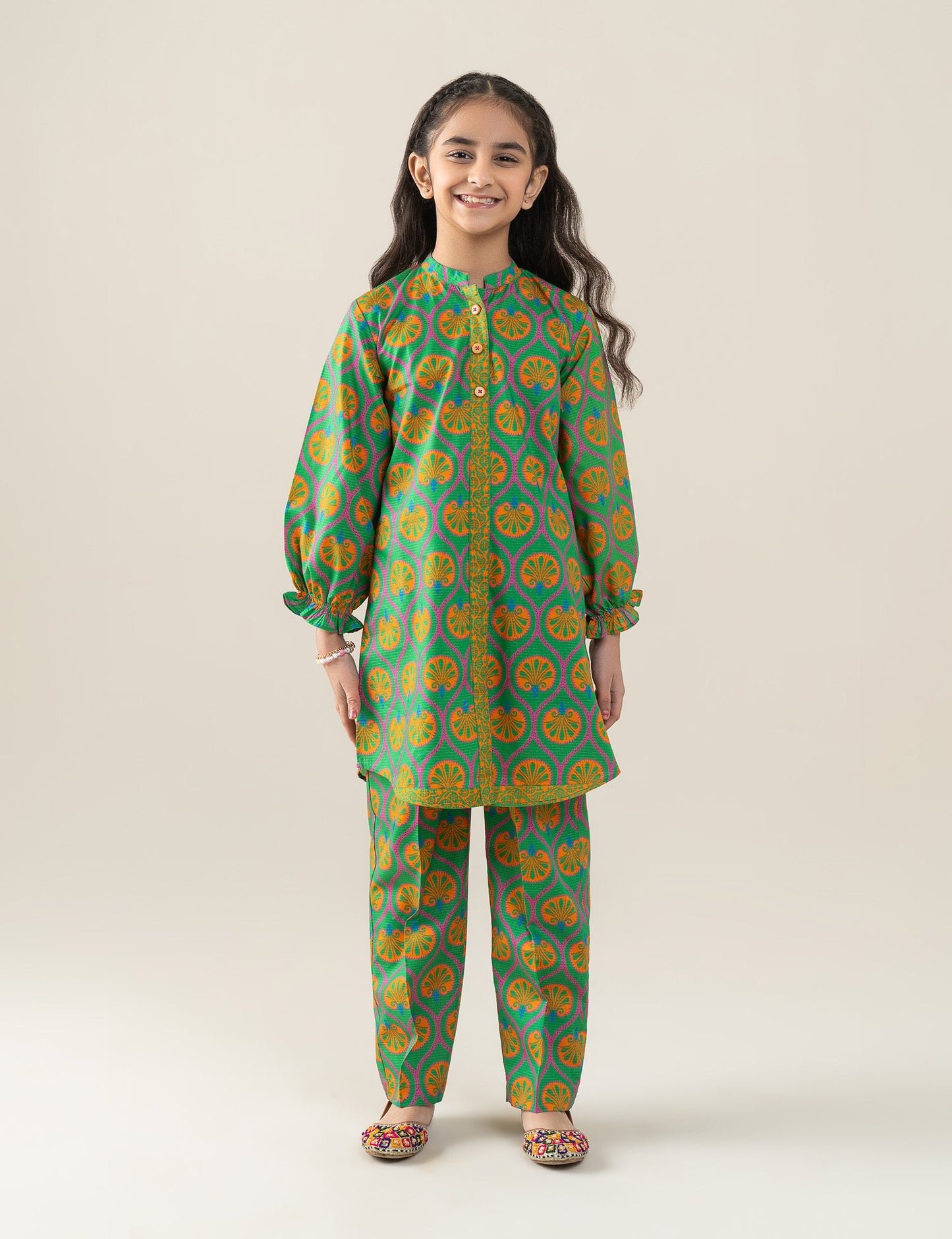 2 PIECE PRINTED SUIT