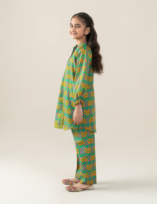 2 PIECE PRINTED SUIT