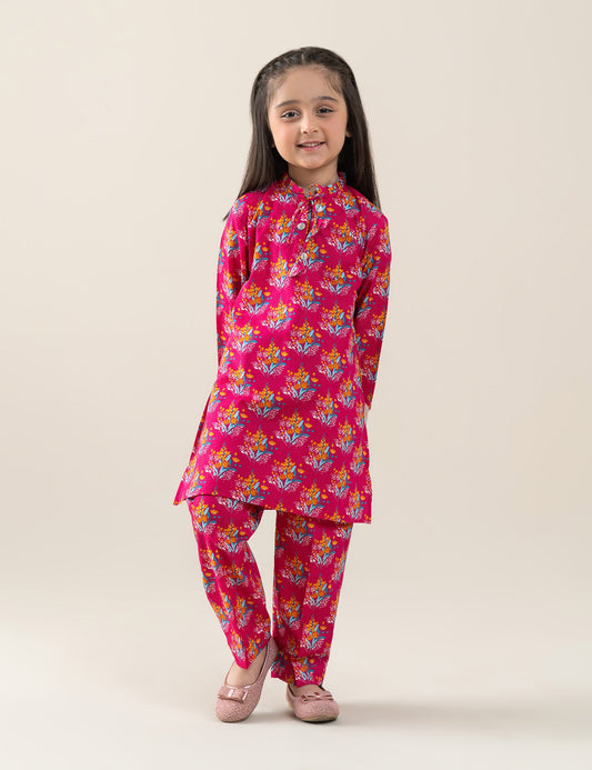 2 PIECE PRINTED SUIT