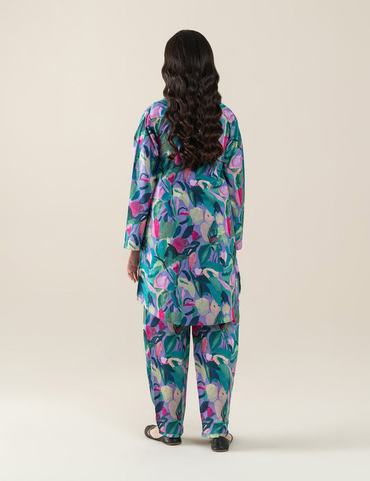 2 PIECE PRINTED SUIT