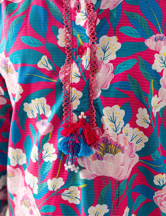 2 PIECE PRINTED SUIT