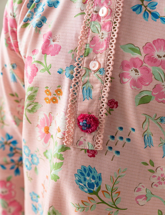 2 PIECE PRINTED SUIT