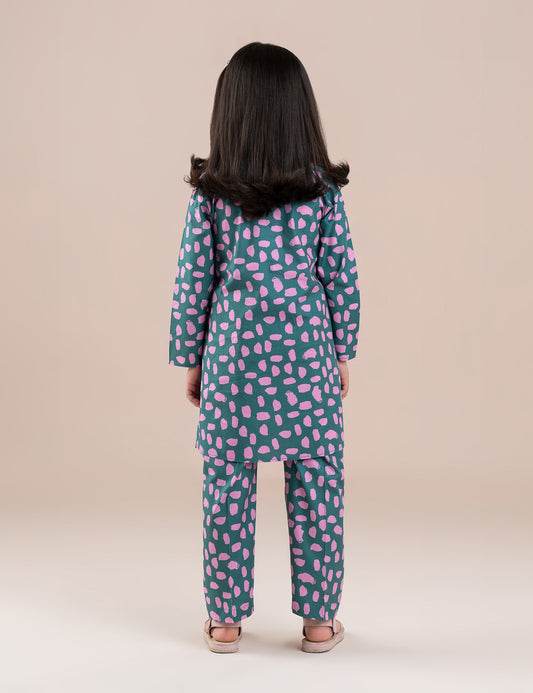 2 PIECE PRINTED SUIT