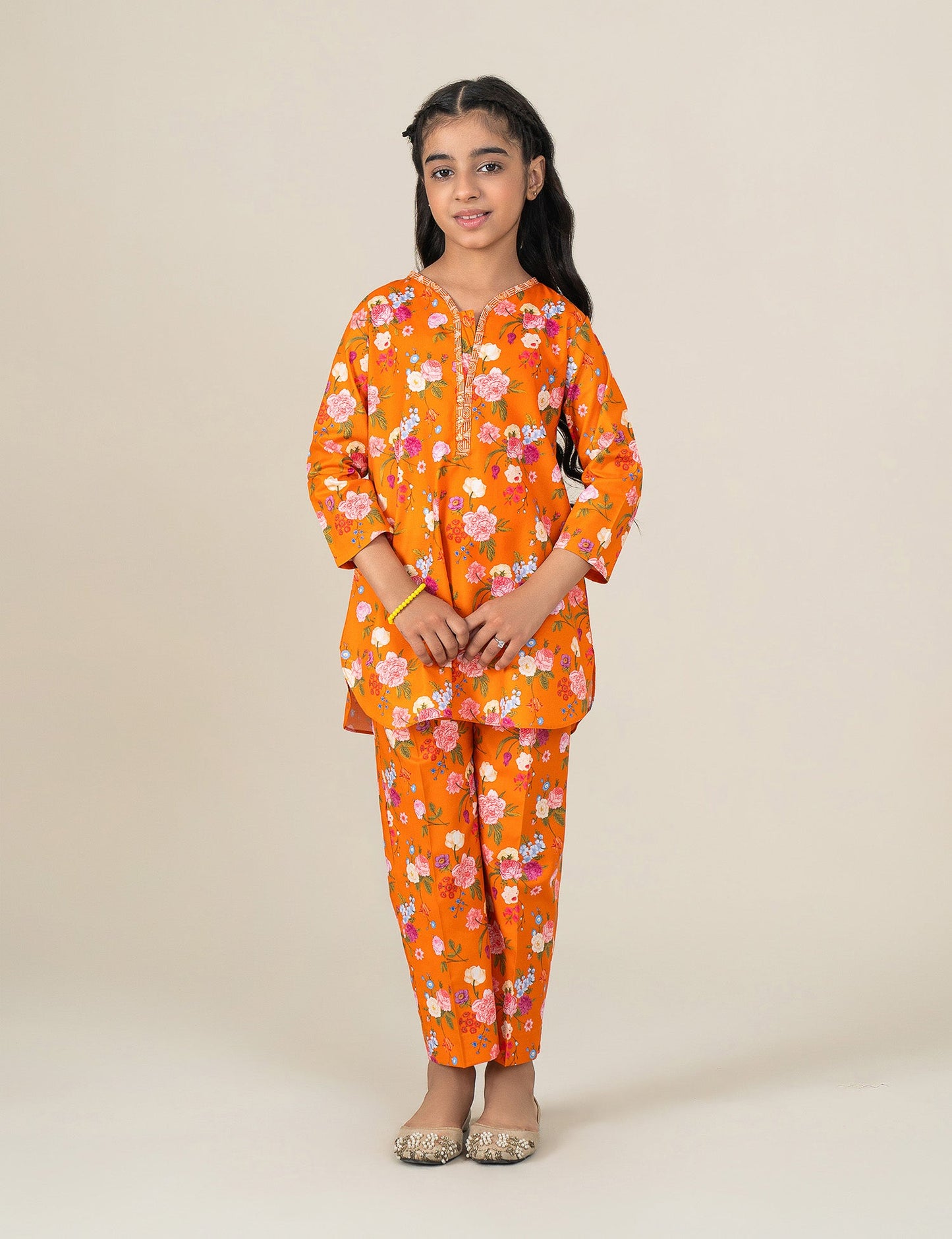 2 PIECE FLORAL PRINTED SUIT