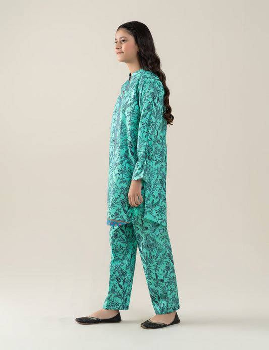 2 PIECE PRINTED SUIT