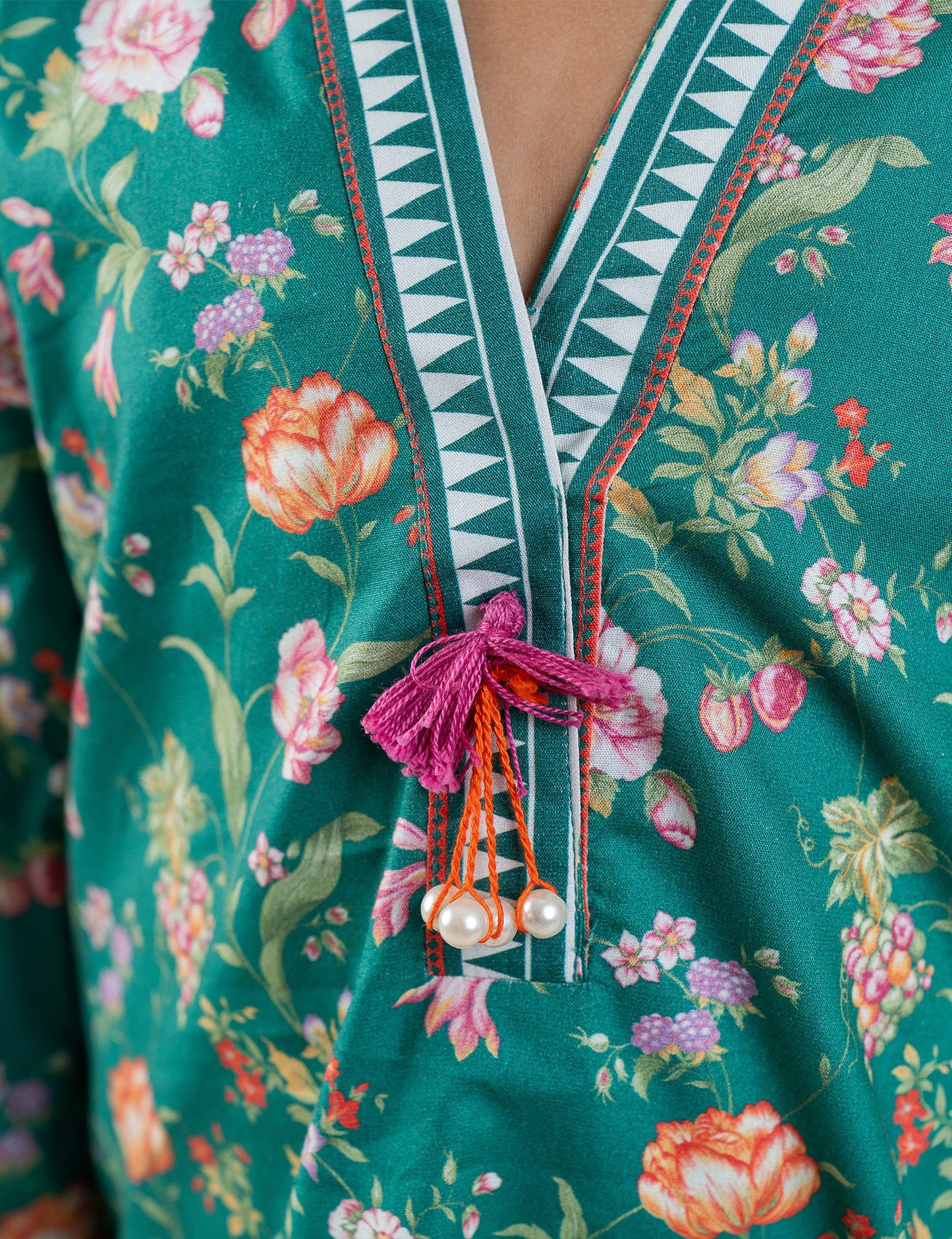 2 PIECE PRINTED SUIT